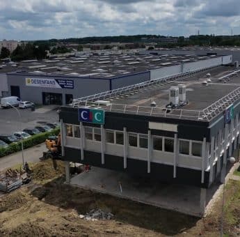 Photographie du CIC, banque située sur la Zone Eurocap Longuenesse.